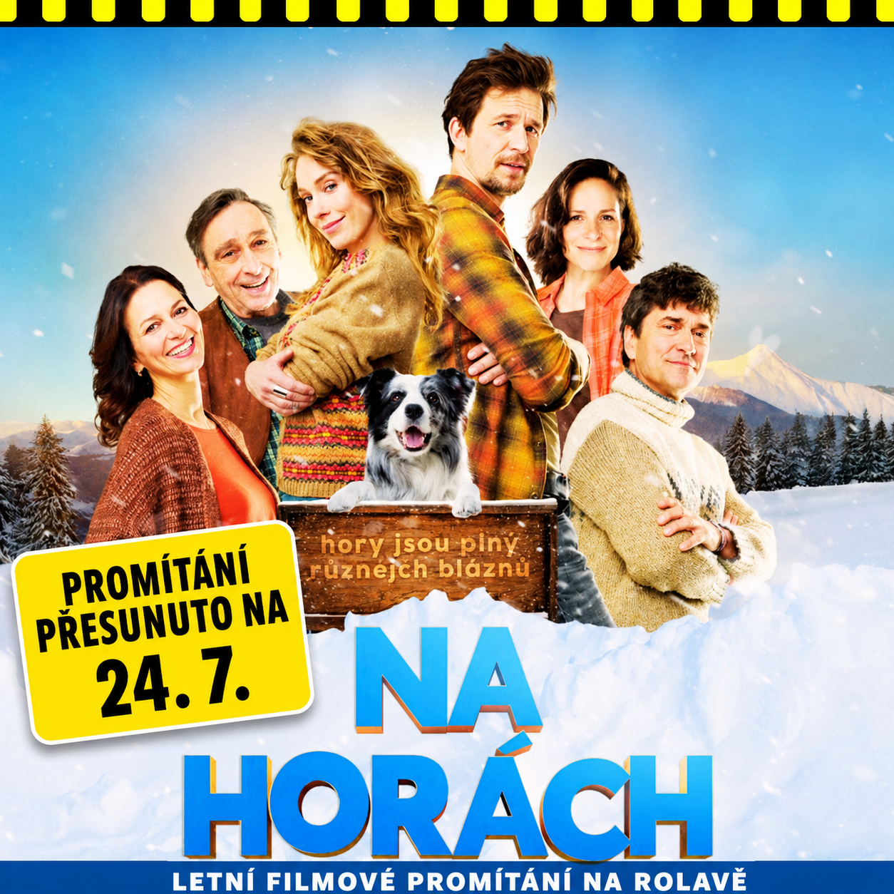 Letní filmové promítání na Rolavě - Na horách