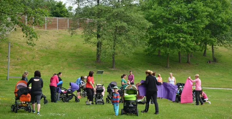 Cvičení pro maminky s kočárky - každé pondělí na Rolavě