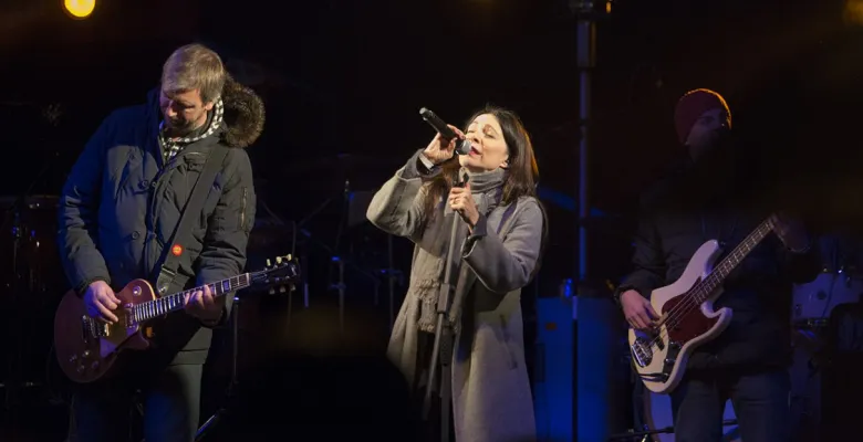 Rozsvícení vánočního stromu v Karlových Varech