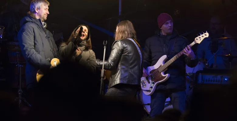 Rozsvícení vánočního stromu v Karlových Varech