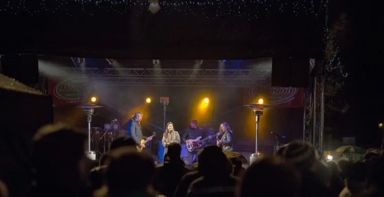 Rozsvícení vánočního stromu v Karlových Varech