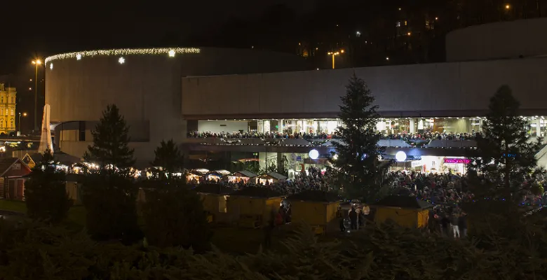 Rozsvícení vánočního stromu v Karlových Varech