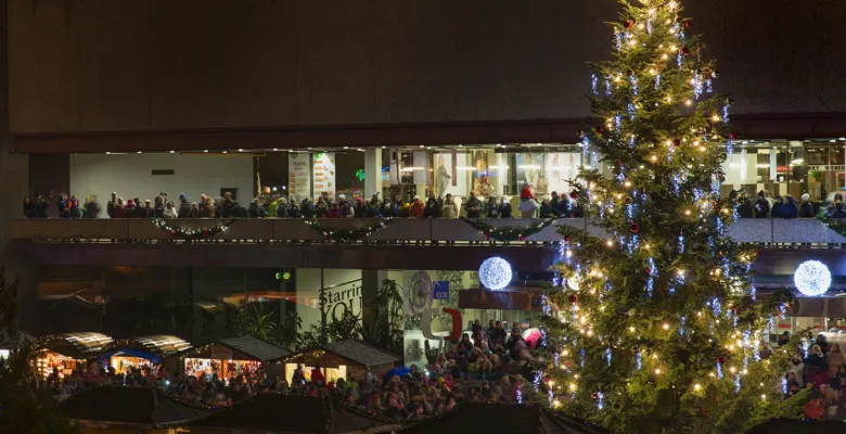 Rozsvícení vánočního stromu v Karlových Varech