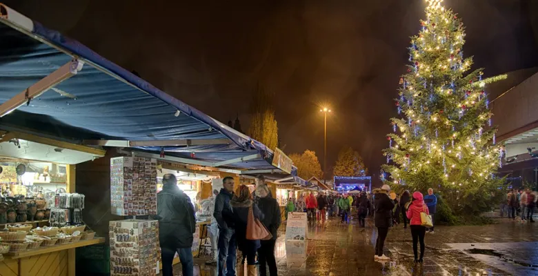 Rozsvícení vánočního stromu v Karlových Varech