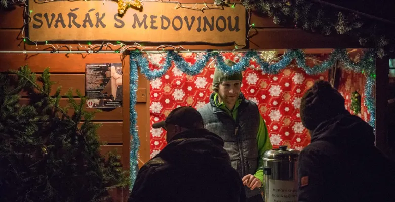 Rozsvícení vánočního stromu v Karlových Varech