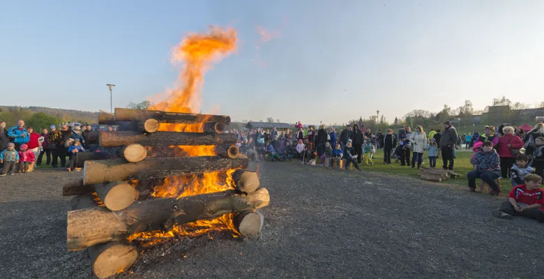 Fotografie z Pálení čarodějnic na Rolavě