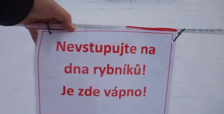 Vyvápnění vodních ploch