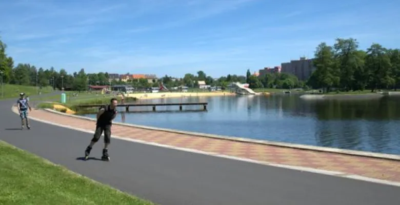 in-line dráha na Rolavě