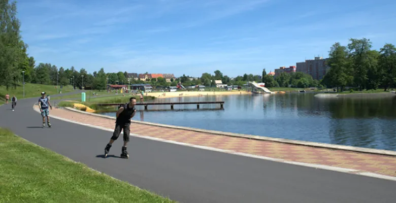 In-line dráha na Rolavě