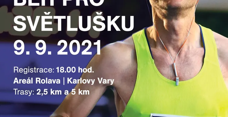 Noční běh pro Světlušku Karlovy Vary