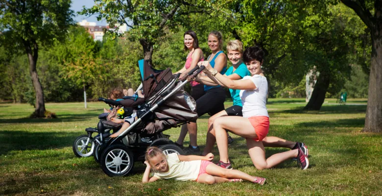 Cvičení pro maminky s kočárky - každé pondělí na Rolavě