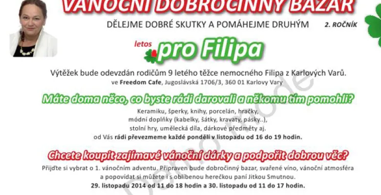 Vánoční dobročinný bazar KV