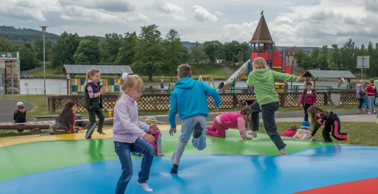 Dětská trampolína na Rolavě opět v provozu!!