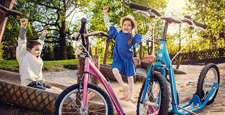 Půjčovna koloběžek areál Rolava