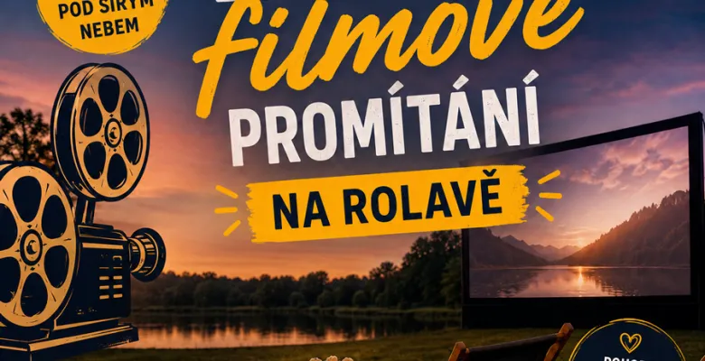 Letní filmové promítání na Rolavě 