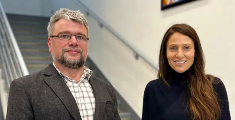 Primátorka města Karlovy Vary Andrea Pfeffer Ferklová a MUDr. Karel Moravec