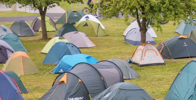 Tent Village of the Karlovy Vary International Film Festival
