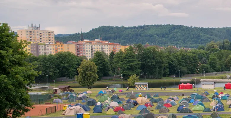 Stanové městečko areál Rolava