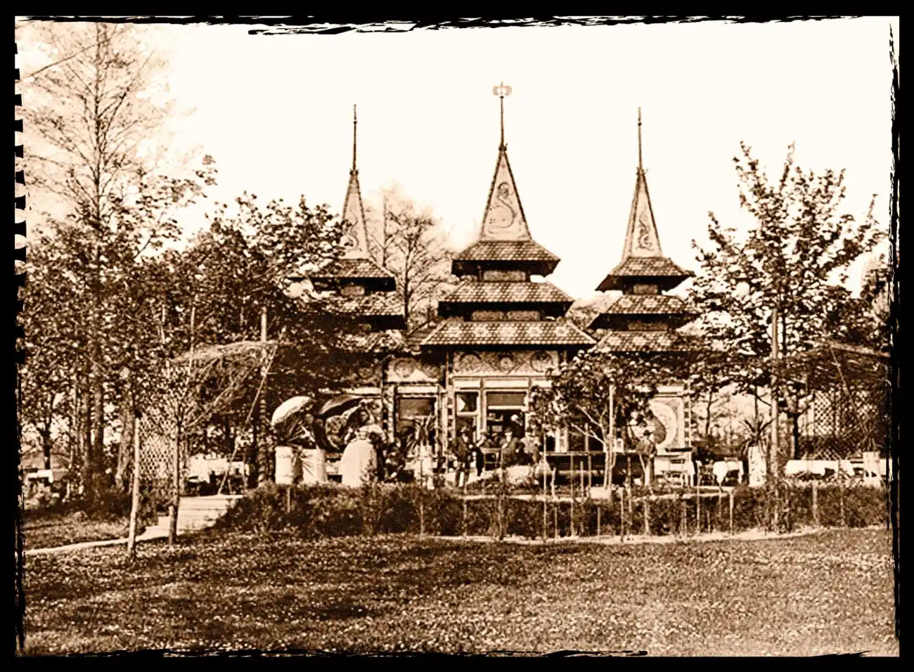 Historické foto továrna Carl Knoll