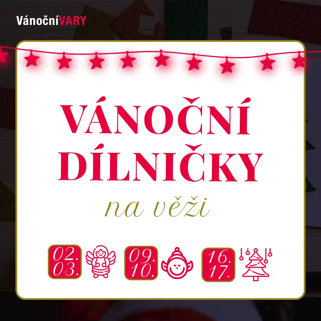 Vánoční dílničky na Zámecké věži