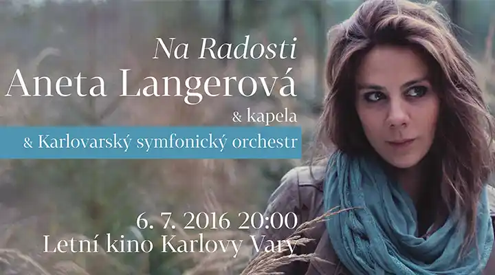 Aneta Langerová & KSO v letním kině