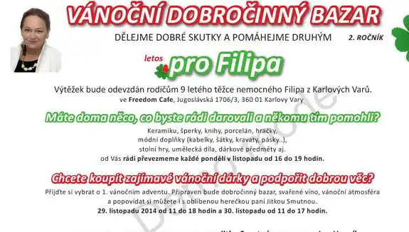 Vánoční dobročinný bazar KV