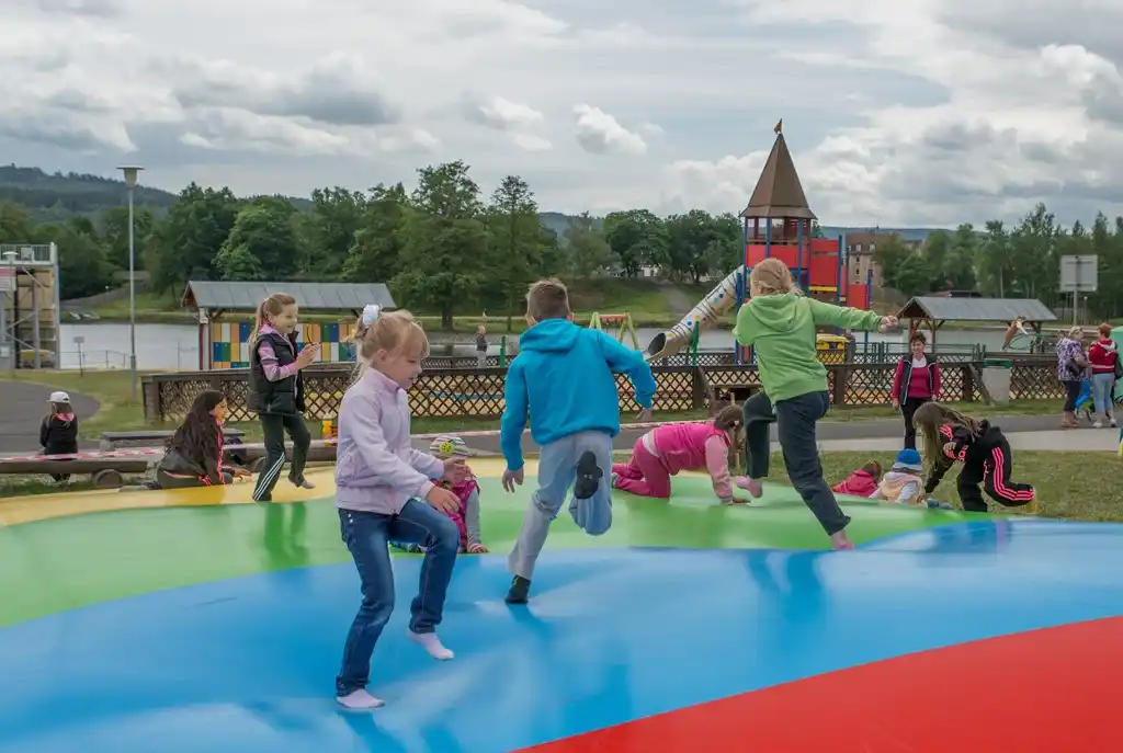 Dětská trampolína na Rolavě opět v provozu!!
