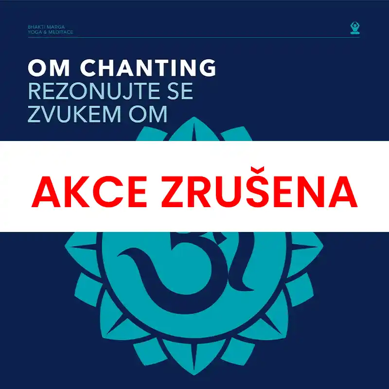 Zrušení akce OM Chanting